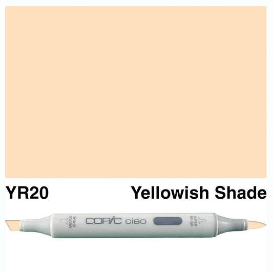 Copic Ciao YR20 Yellowish Shade - theartshop.com.au