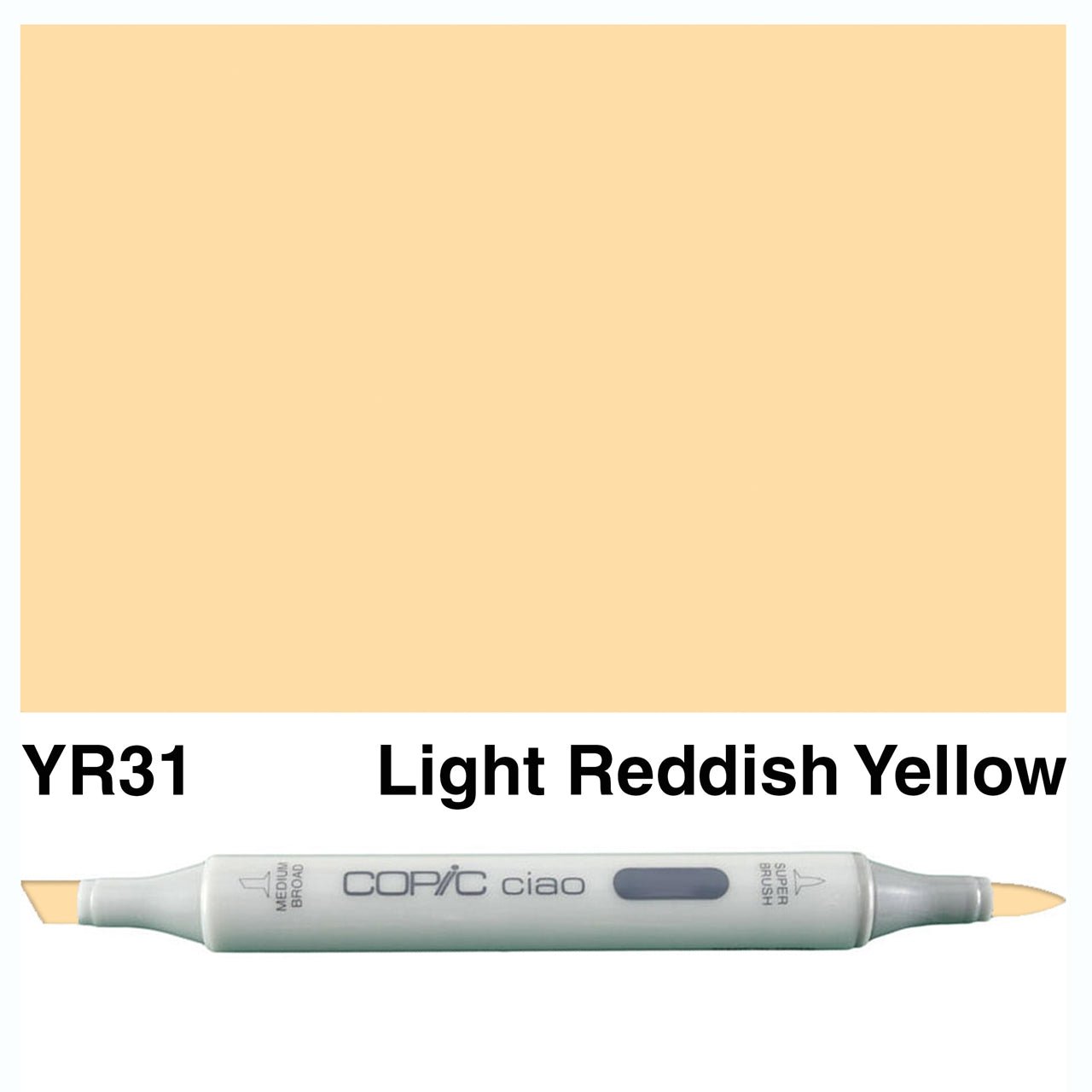 Copic Ciao YR31 Light Reddish Yellow - theartshop.com.au