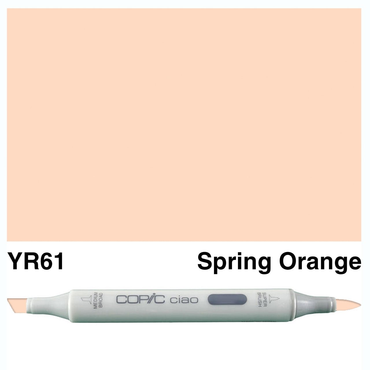 Copic Ciao YR61 Spring Orange - theartshop.com.au