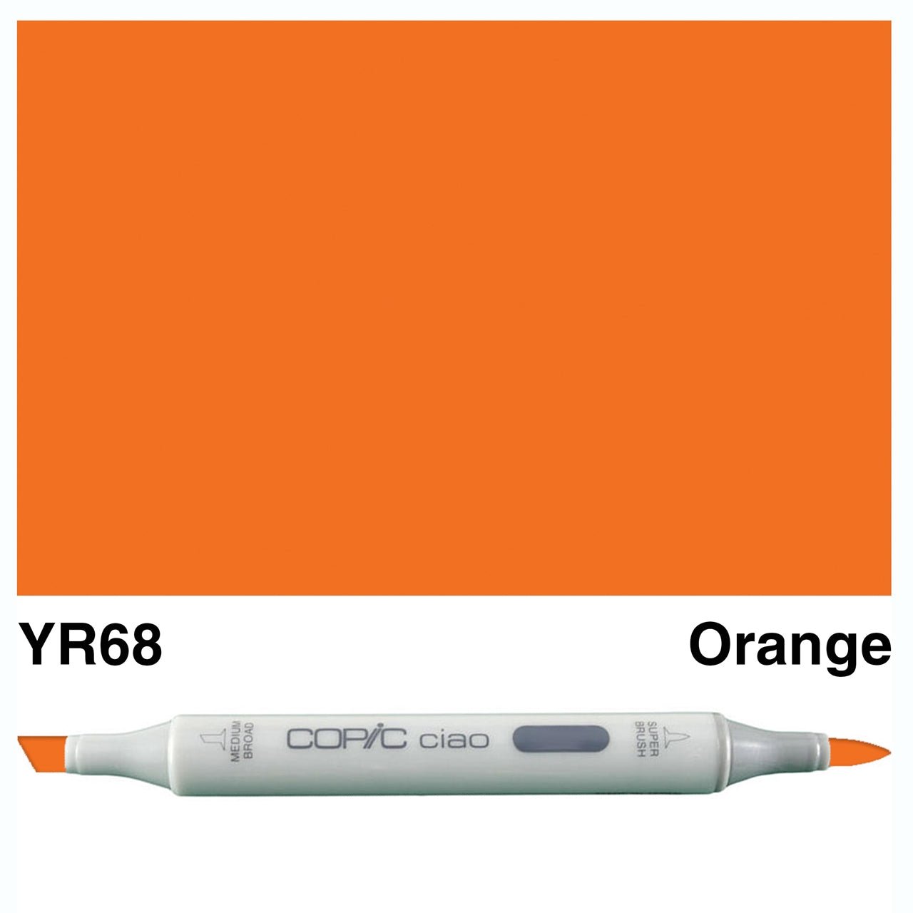 Copic Ciao YR68 Orange - theartshop.com.au