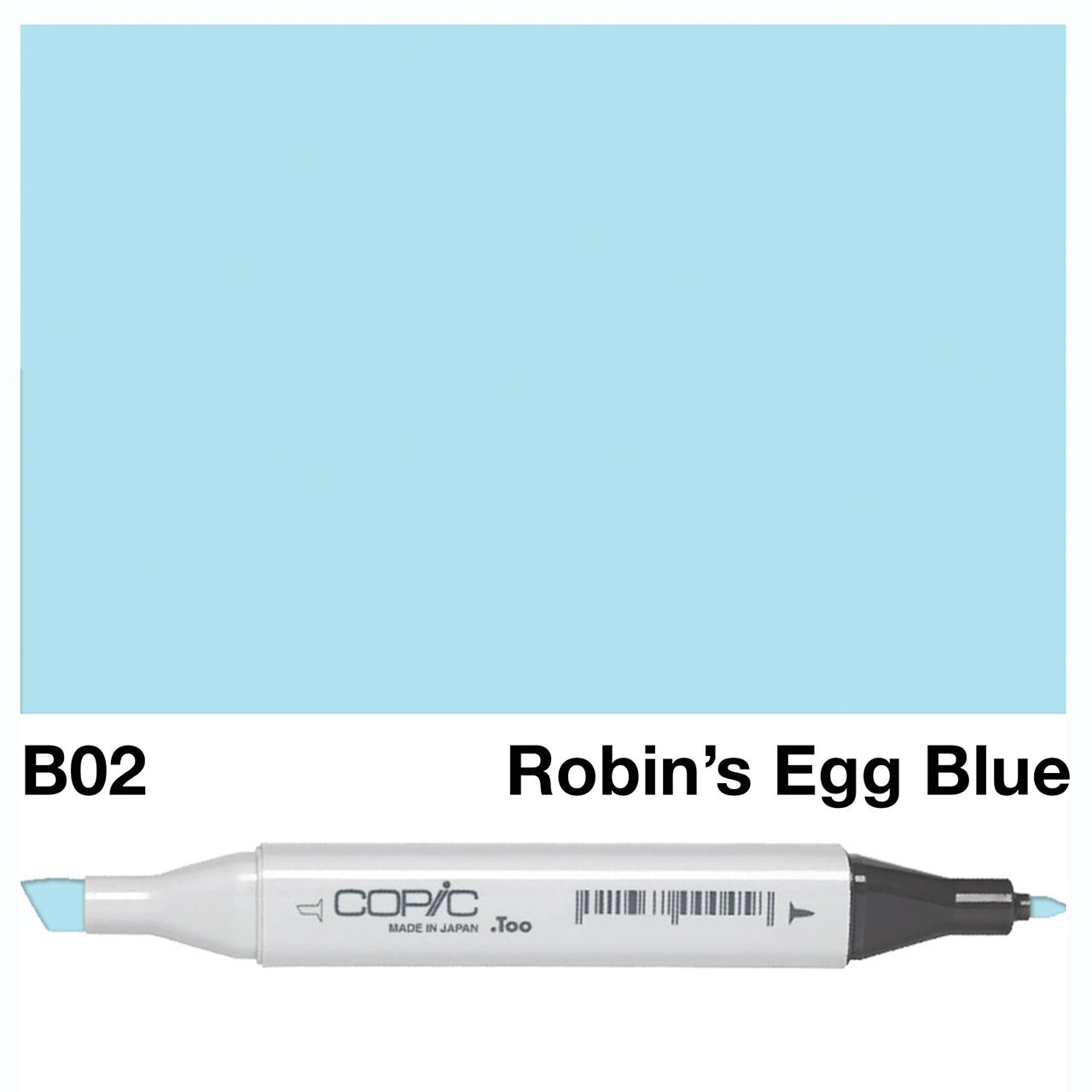 Copic Classic Marker B02 Robin's Egg Blue - theartshop.com.au