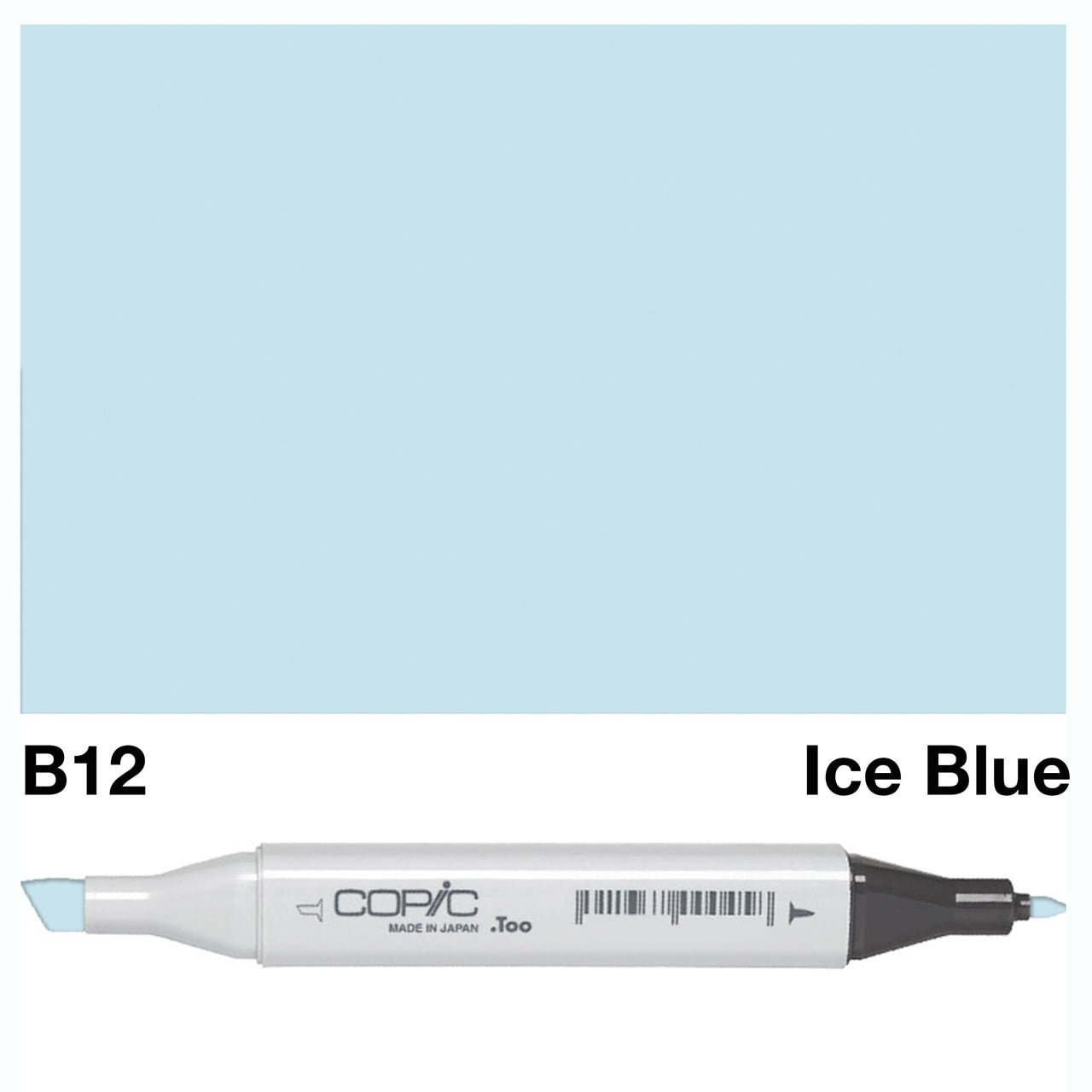 Copic Classic Marker B12 Ice Blue - theartshop.com.au