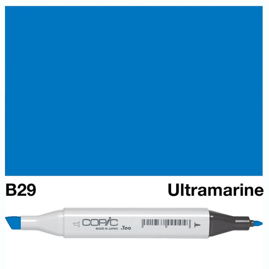 Copic Classic Marker B29 Ultramarine - theartshop.com.au