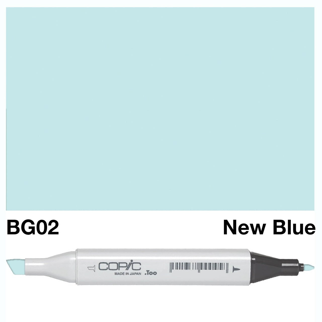 Copic Classic Marker BG02 New Blue - theartshop.com.au