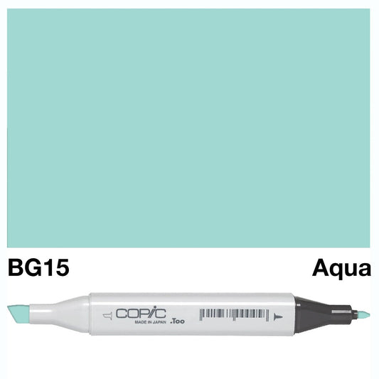 Copic Classic Marker BG15 Aqua - theartshop.com.au