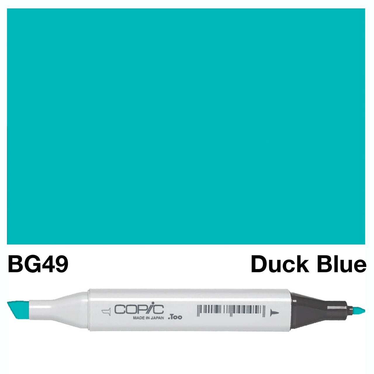 Copic Classic Marker BG49 Duck Blue - theartshop.com.au