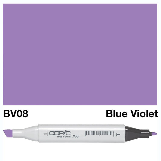 Copic Classic Marker BV08 Blue Violet - theartshop.com.au