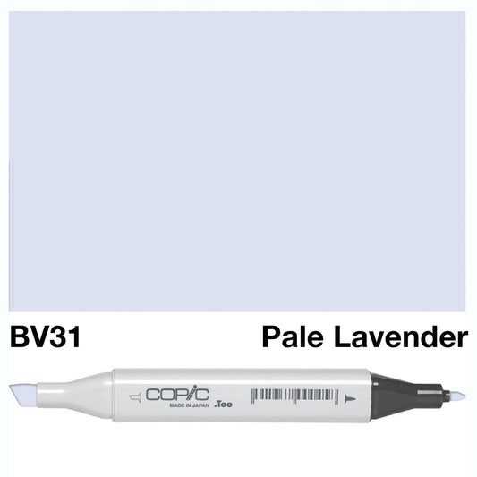 Copic Classic Marker BV31 Pale Lavender - theartshop.com.au