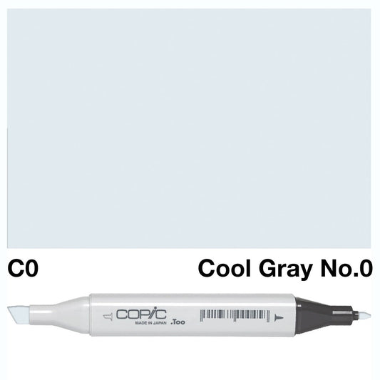 Copic Classic Marker C0 Cool Gray No.0 - theartshop.com.au