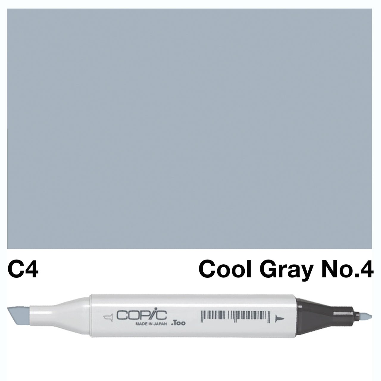 Copic Classic Marker C4 Cool Gray No.4 - theartshop.com.au