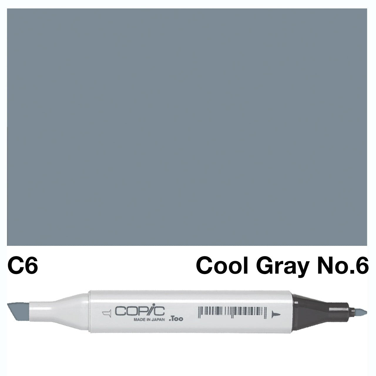 Copic Classic Marker C6 Cool Gray No.6 - theartshop.com.au