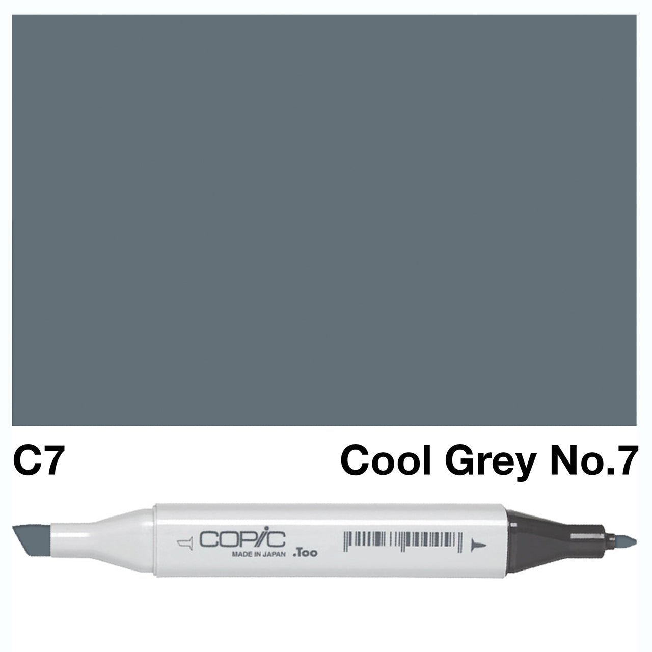 Copic Classic Marker C7 Cool Gray No.7 - theartshop.com.au