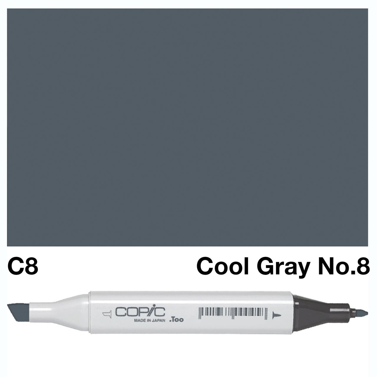 Copic Classic Marker C8 Cool Gray No.8 - theartshop.com.au