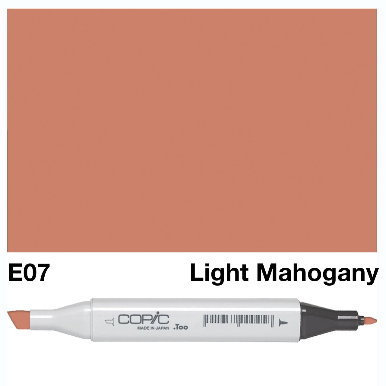 Copic Classic Marker E07 Light Mahogany - theartshop.com.au