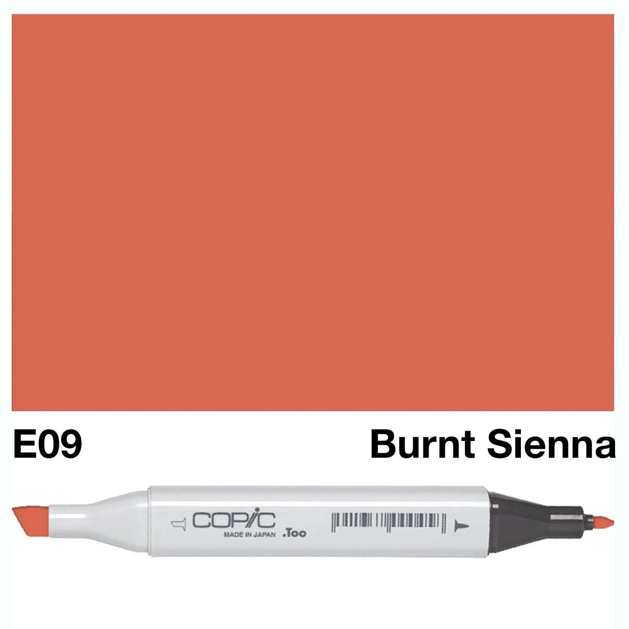 Copic Classic Marker E09 Burnt Sienna - theartshop.com.au