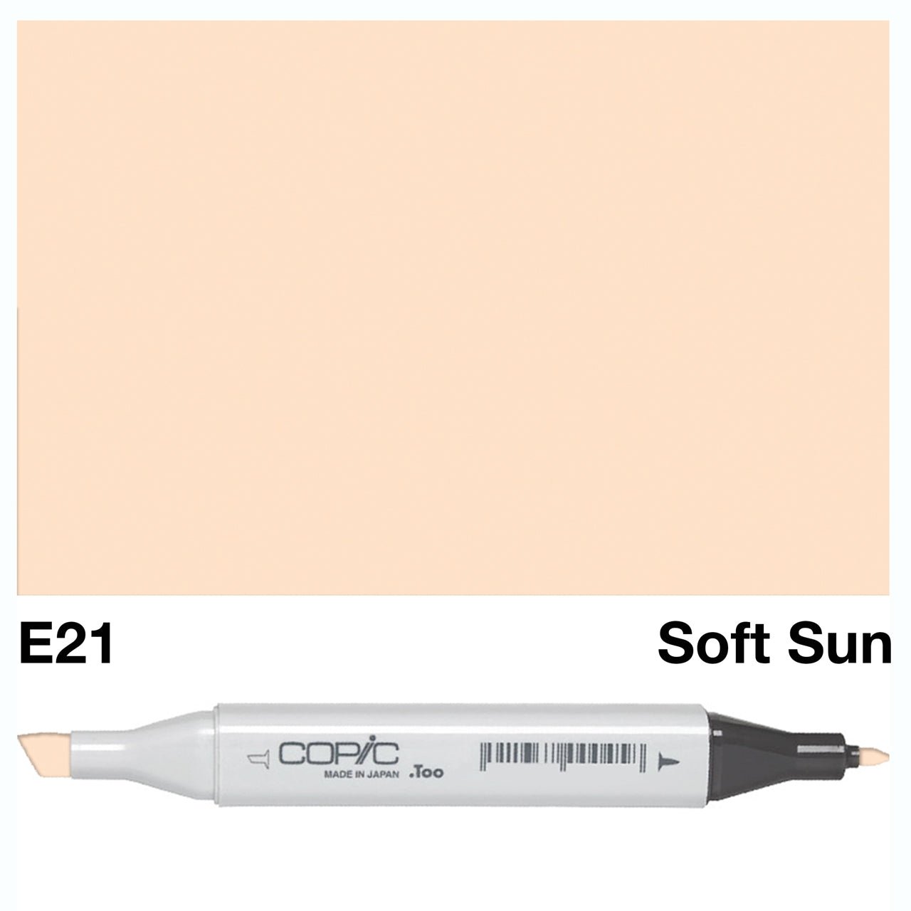 Copic Classic Marker E21 Soft Sun - theartshop.com.au