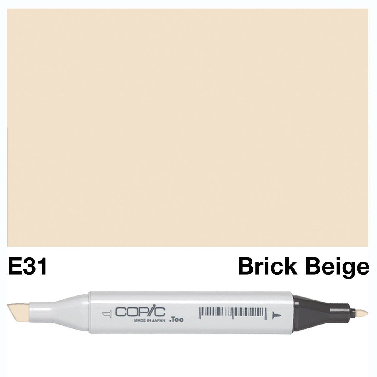 Copic Classic Marker E31 Brick Beige - theartshop.com.au