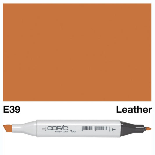 Copic Classic Marker E39 Leather - theartshop.com.au