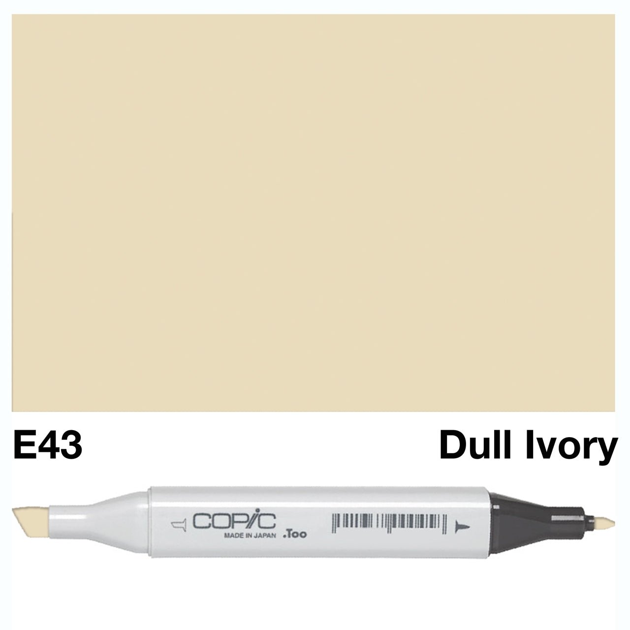 Copic Classic Marker E43 Dull Ivory - theartshop.com.au