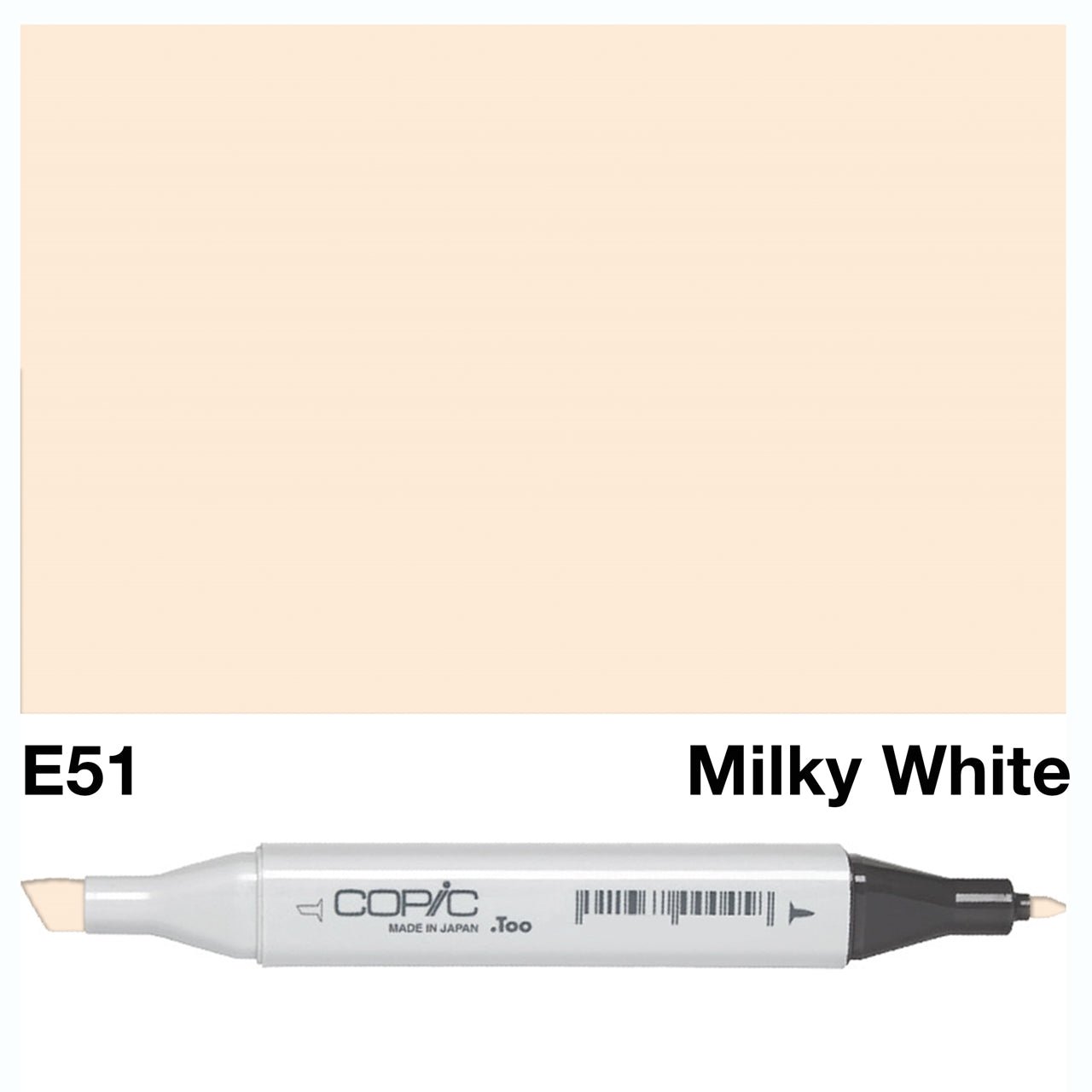 Copic Classic Marker E51 Milky White - theartshop.com.au