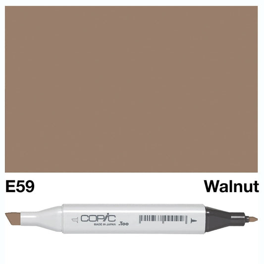 Copic Classic Marker E59 Walnut - theartshop.com.au