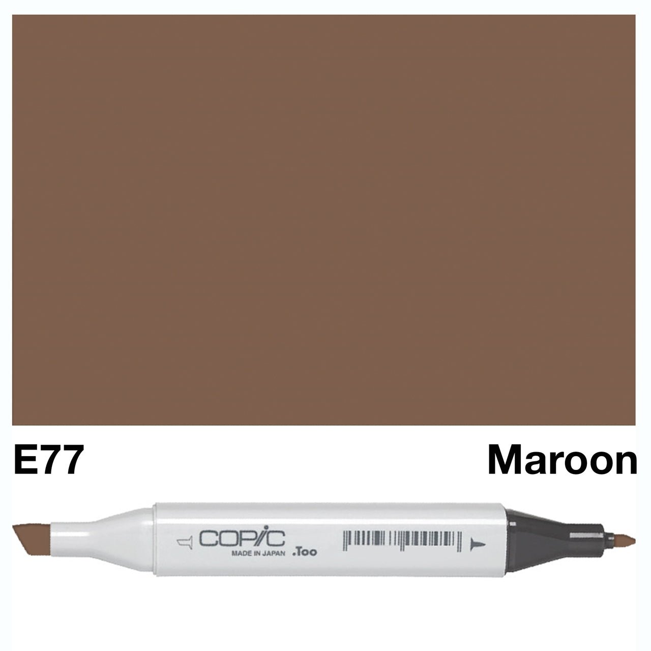 Copic Classic Marker E77 Maroon - theartshop.com.au