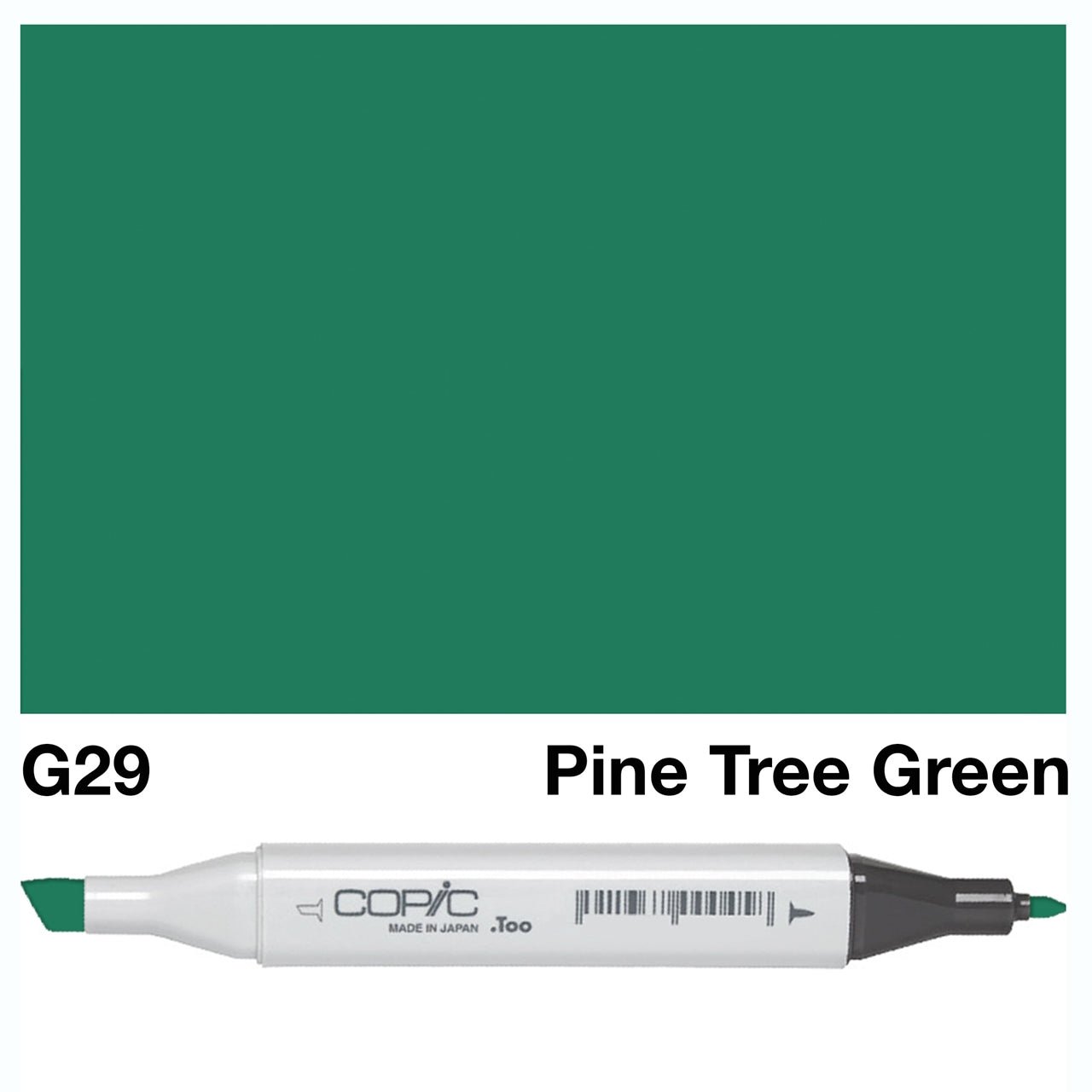 Copic Classic Marker G29 Pine Tree Green - theartshop.com.au