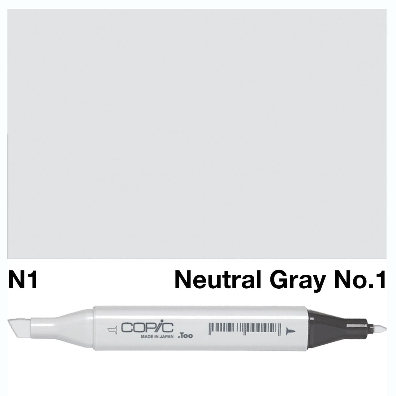 Copic Classic Marker N1 Neutral Gray No.1 - theartshop.com.au
