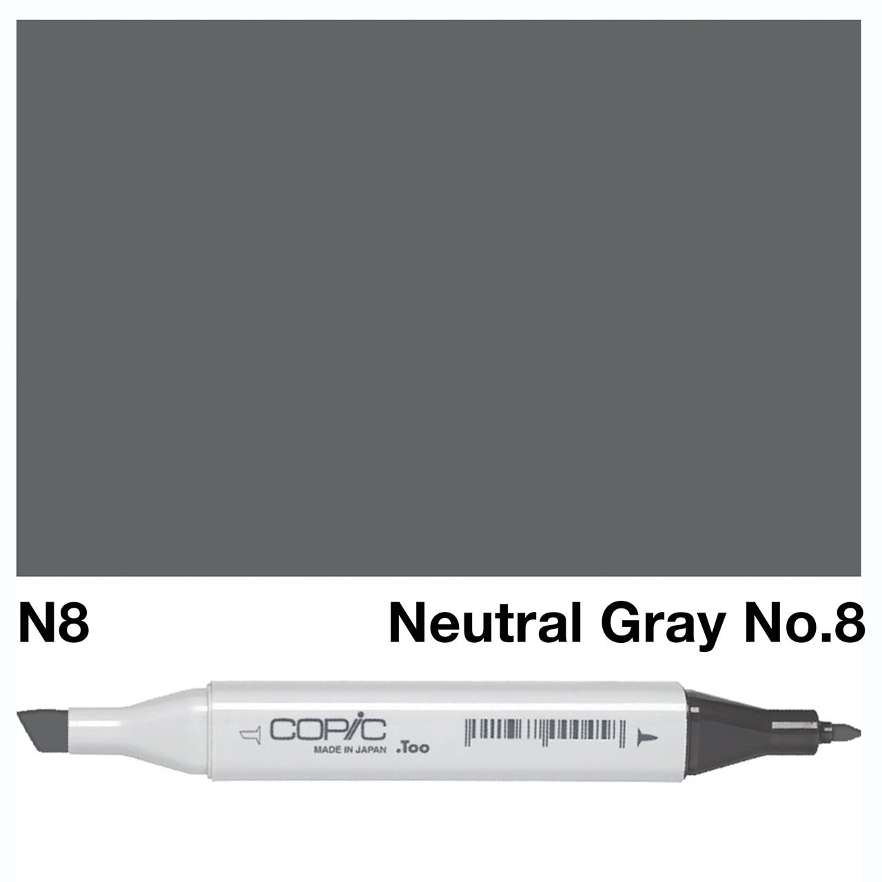 Copic Classic Marker N8 Neutral Gray No.8 - theartshop.com.au