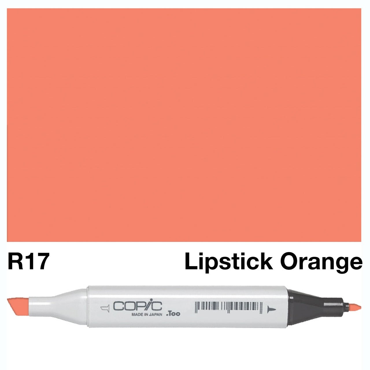 Copic Classic Marker R17 Lipstick Orange - theartshop.com.au