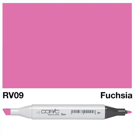 Copic Classic Marker RV09 Fuchsia - theartshop.com.au