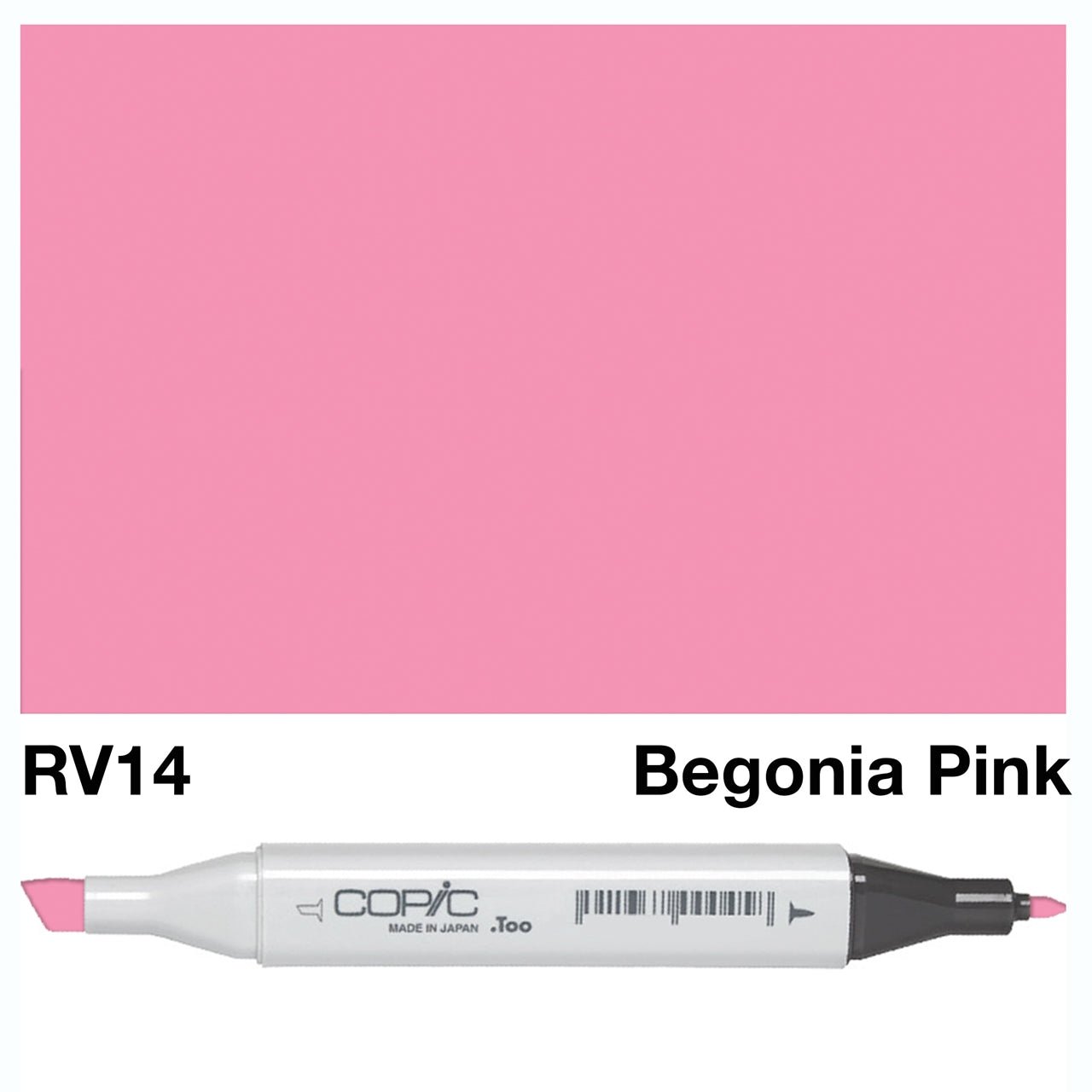 Copic Classic Marker RV14 Begonia Pink - theartshop.com.au