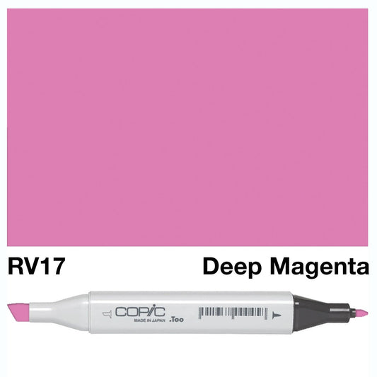 Copic Classic Marker RV17 Deep Magenta - theartshop.com.au