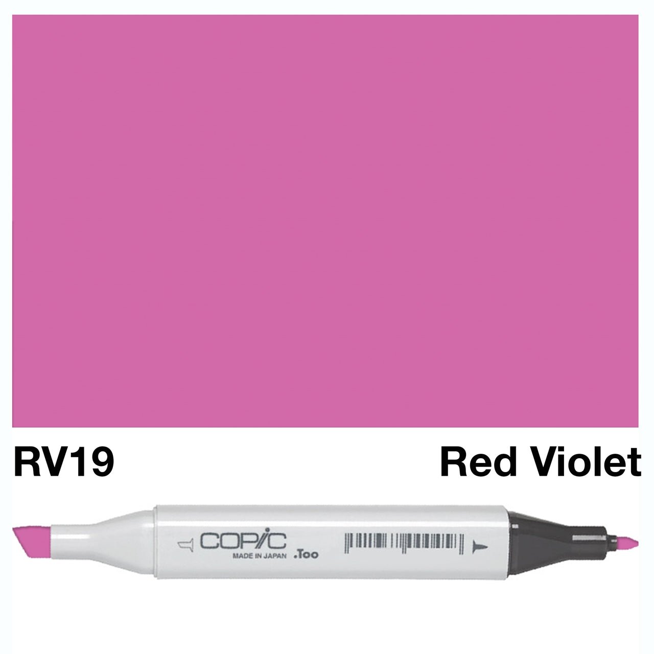 Copic Classic Marker RV19 Red Violet - theartshop.com.au