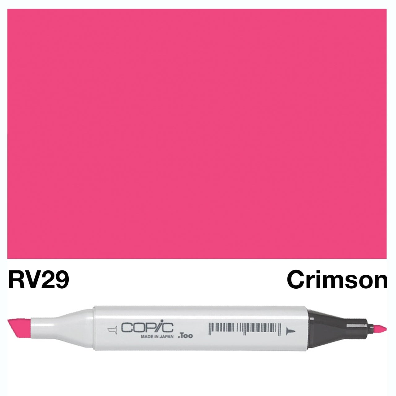 Copic Classic Marker RV29 Crimson - theartshop.com.au