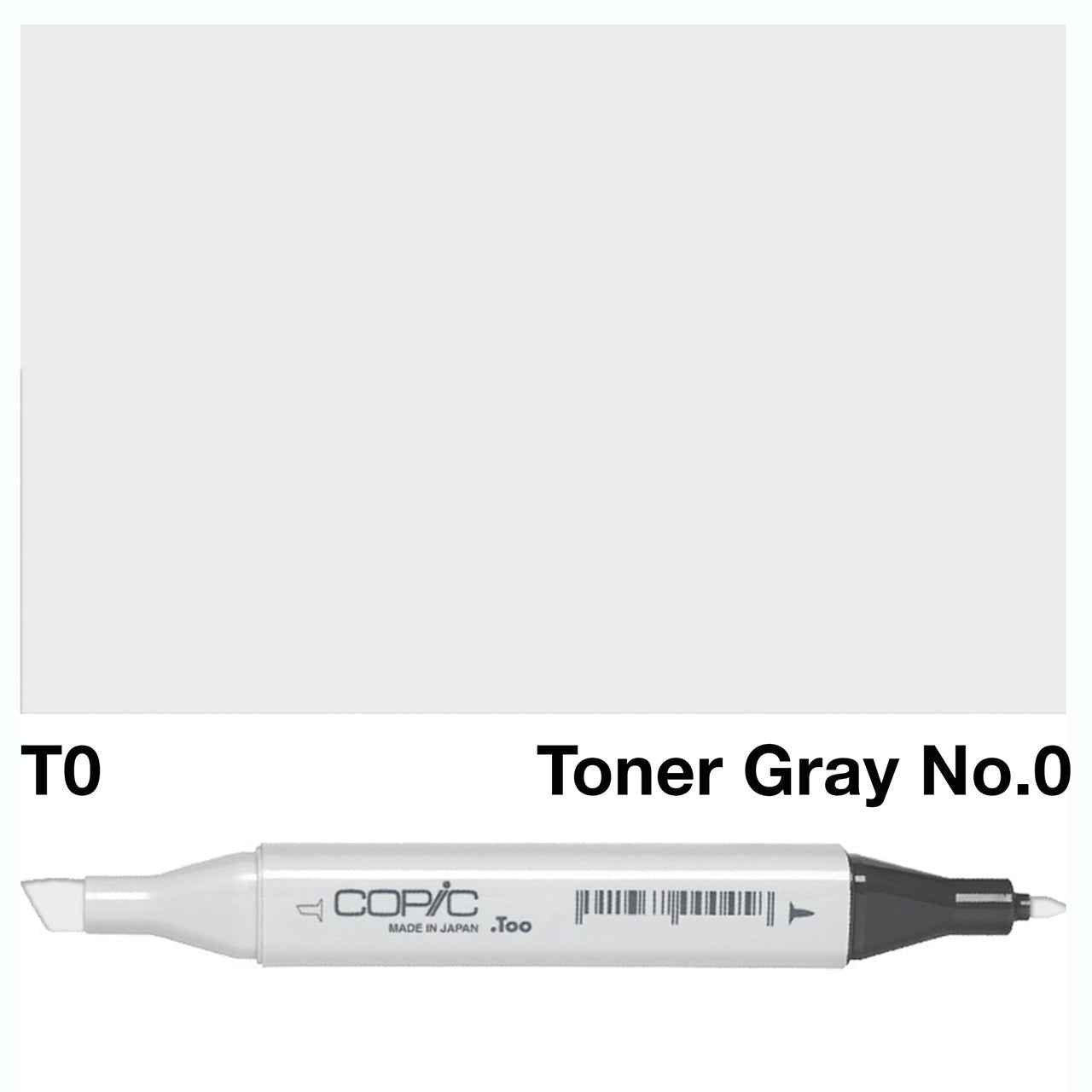 Copic Classic Marker T0 Toner Gray No.0 - theartshop.com.au