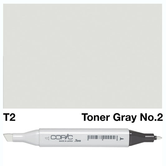 Copic Classic Marker T2 Toner Gray No.2 - theartshop.com.au