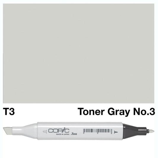 Copic Classic Marker T3 Toner Gray No.3 - theartshop.com.au