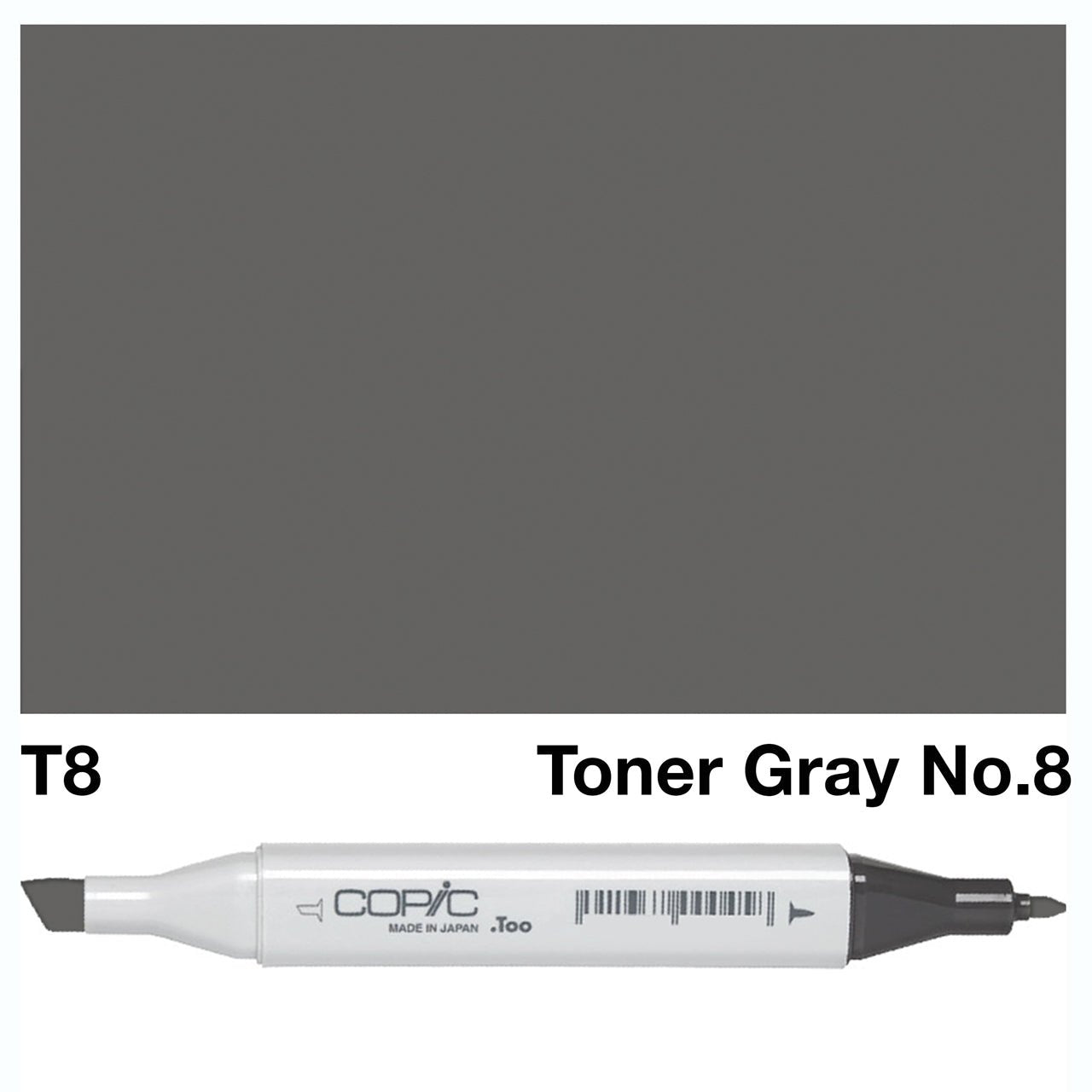Copic Classic Marker T8 Toner Gray No.8 - theartshop.com.au