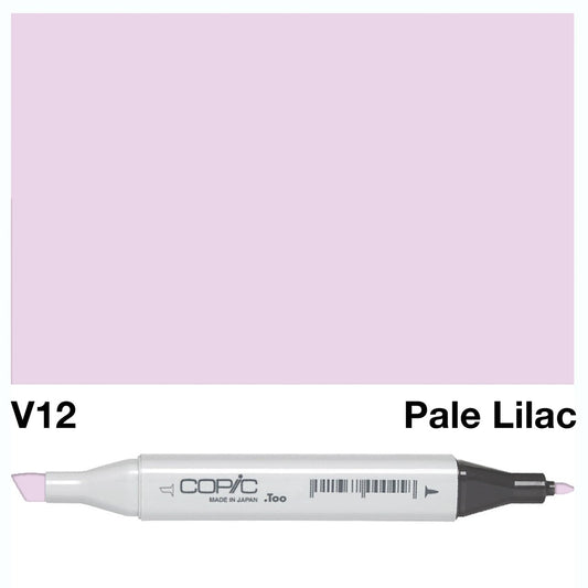 Copic Classic Marker V12 Pale Lilac - theartshop.com.au