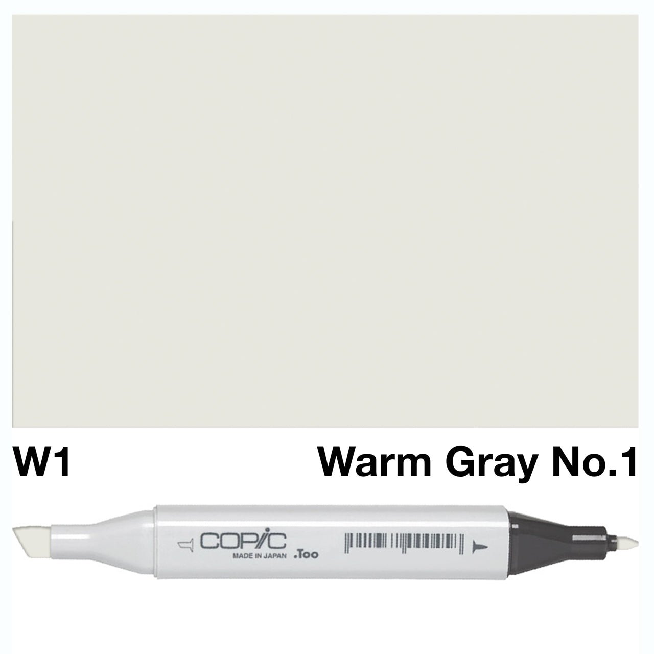 Copic Classic Marker W1 Warm Gray No.1 - theartshop.com.au