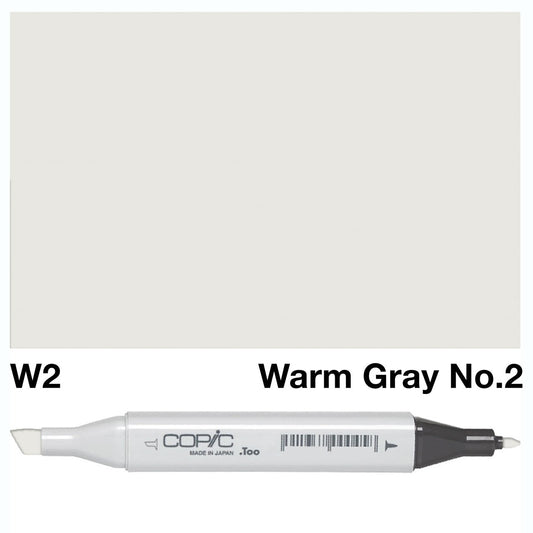 Copic Classic Marker W2 Warm Gray No.2 - theartshop.com.au