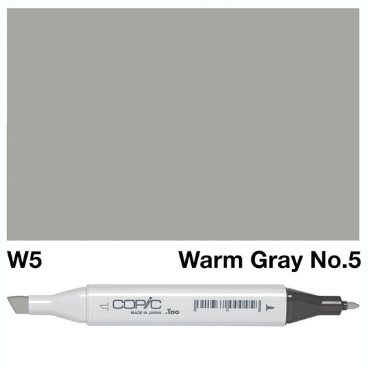 Copic Classic Marker W5 Warm Gray No.5 - theartshop.com.au