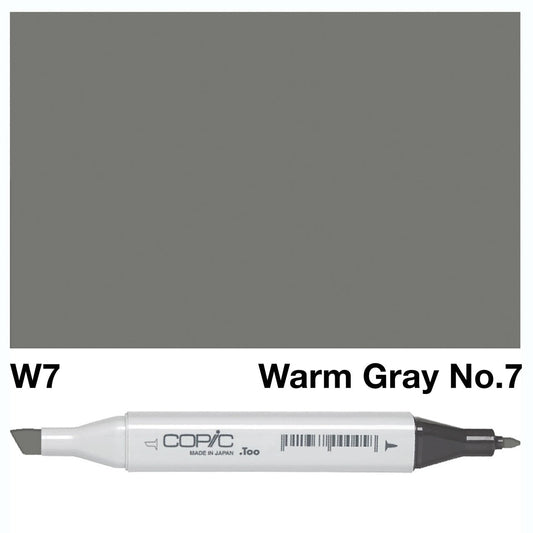 Copic Classic Marker W7 Warm Gray No.7 - theartshop.com.au