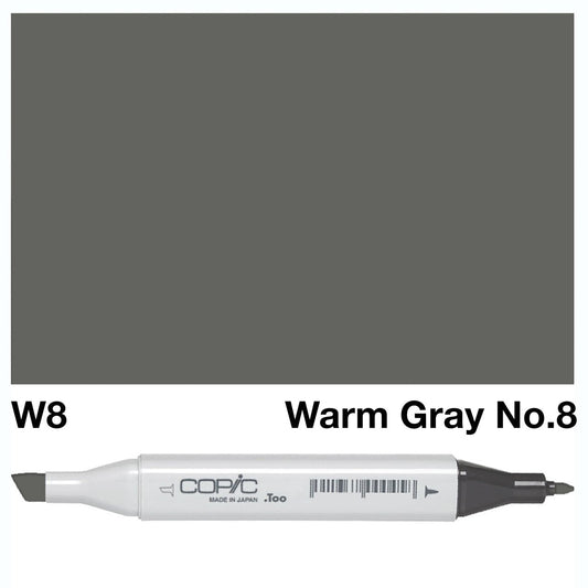 Copic Classic Marker W8 Warm Gray No.8 - theartshop.com.au