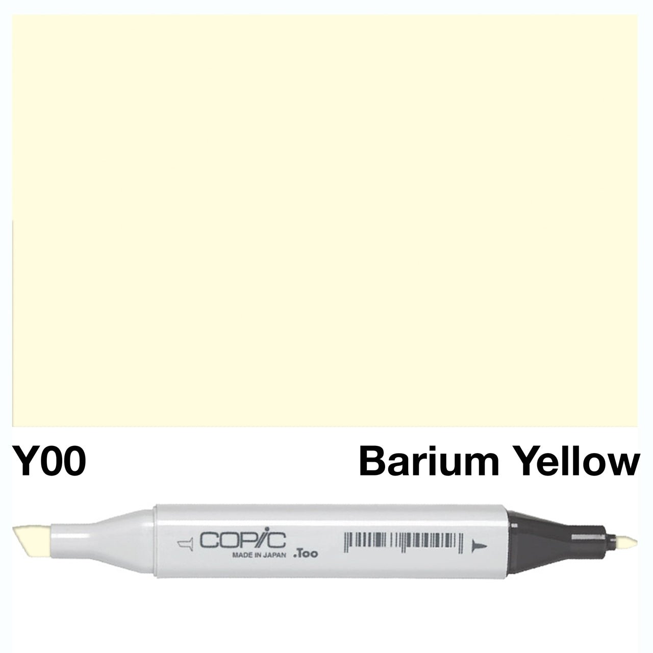 Copic Classic Marker Y00 Barium Yellow - theartshop.com.au