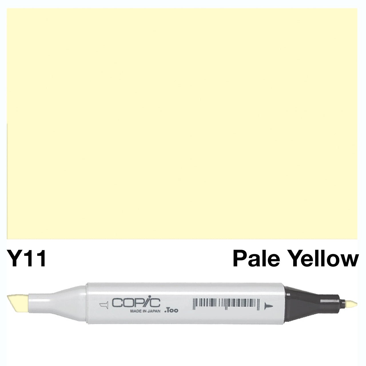 Copic Classic Marker Y11 Pale Yellow - theartshop.com.au