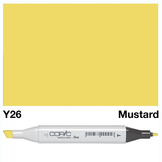 Copic Classic Marker Y26 Mustard - theartshop.com.au