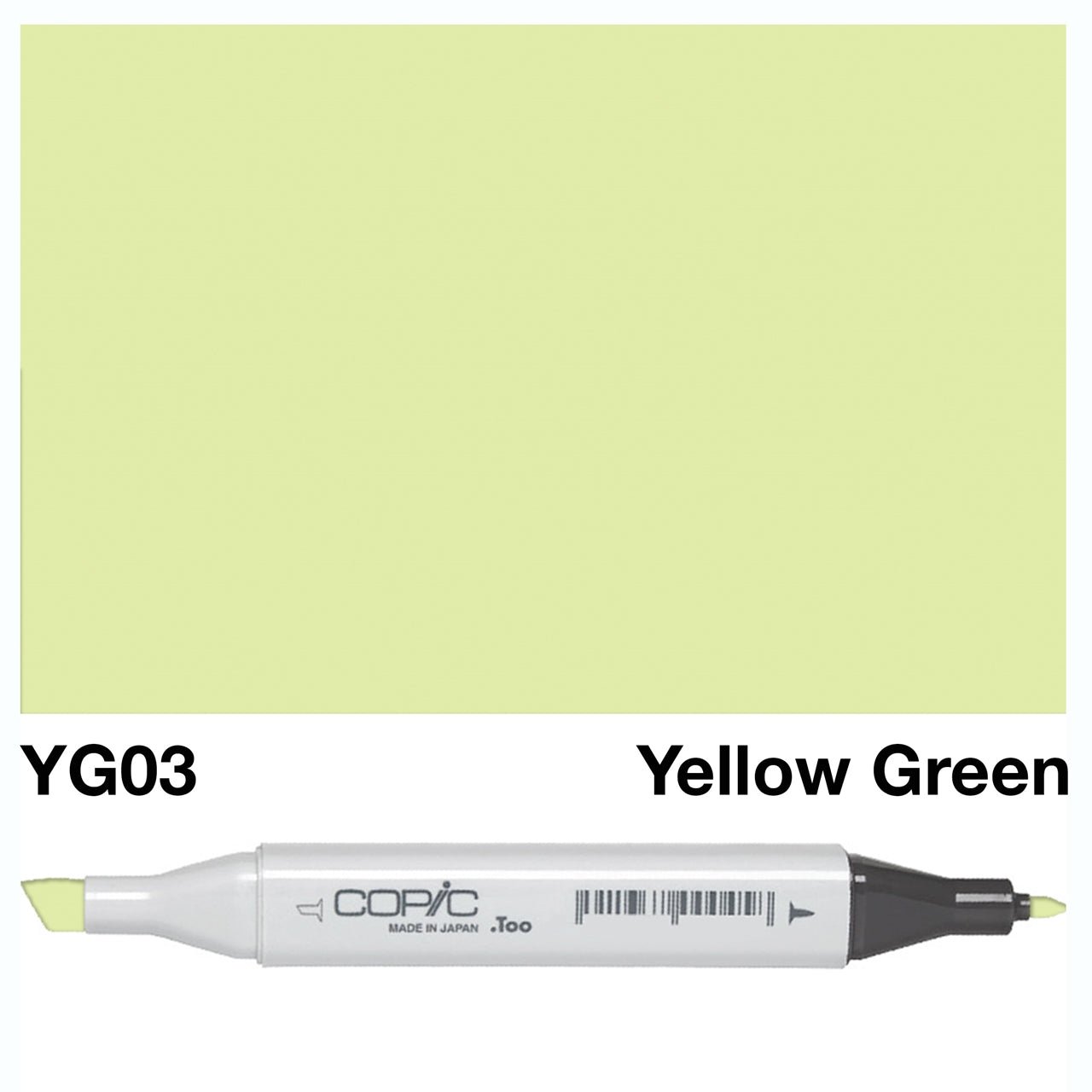 Copic Classic Marker YG03 Yellow Green - theartshop.com.au