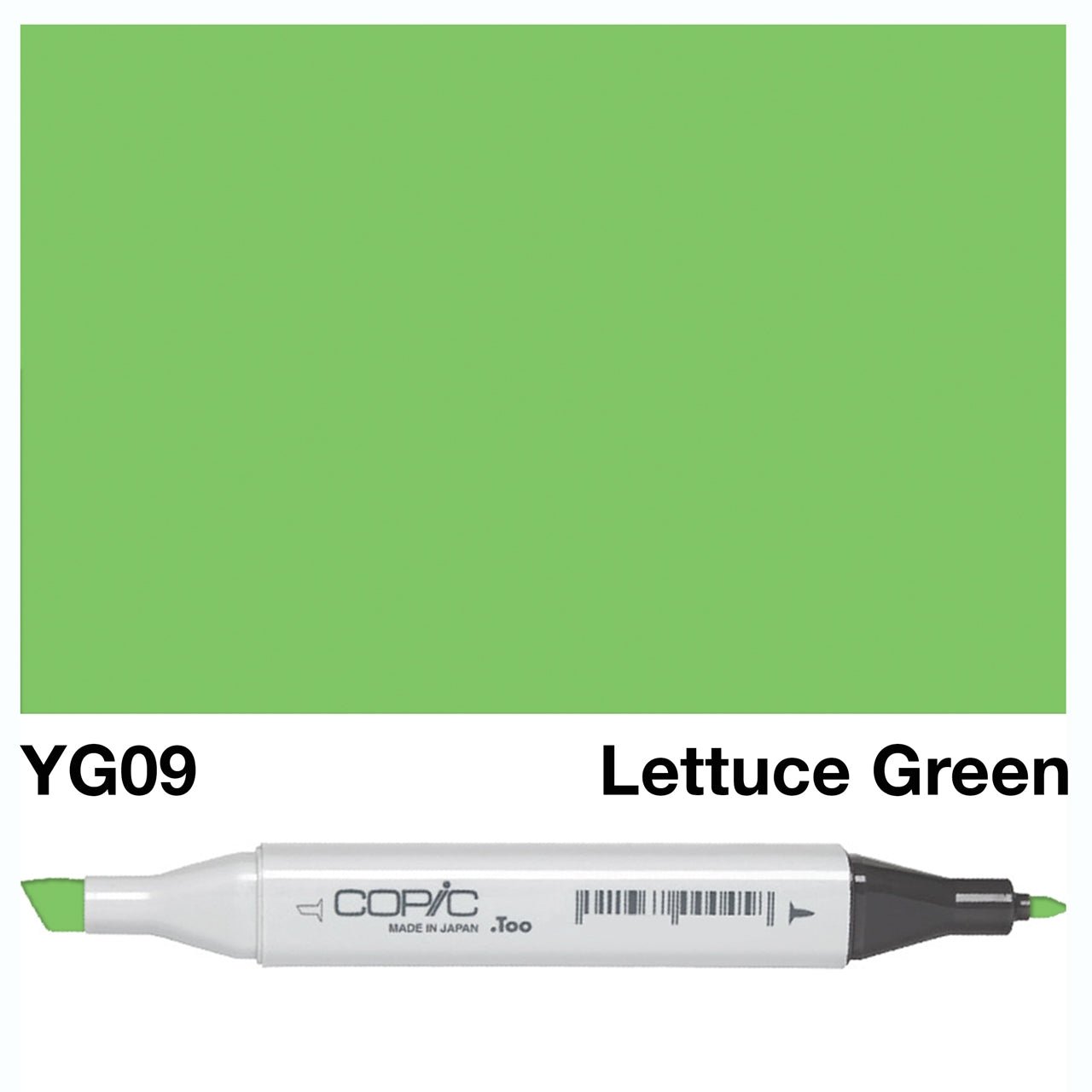 Copic Classic Marker YG09 Lettuce Green - theartshop.com.au
